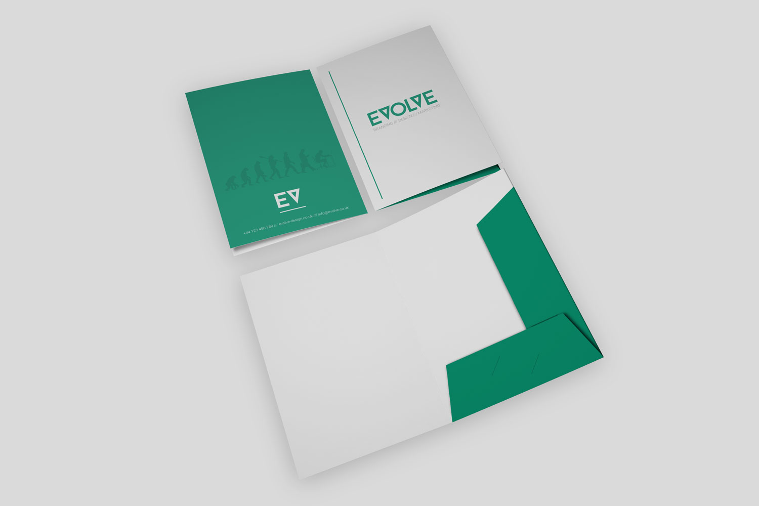 Interlocking folders